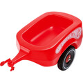 BIG Bobby-Car-Trailer, Kunststoff, bis 25 kg, ca. 50x24x29 cm, rot, ab 12 Monate