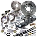 ATEC BREMSE BREMSEN SATZ SET KIT VORNE + HINTEN FÜR SEAT AROSA 6H