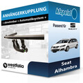 Für Seat Alhambra 06.2012-12.2022 WESTFALIA Anhängerkupplung abnehmbar neu