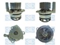 Saleri SIL Wasserpumpe Motorkühlung PA1538 für SKODA AUDI VW SEAT CADDY AMAROK 3
