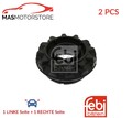 FEDERBEINLAGER DOMLAGER PAAR VORNE FEBI BILSTEIN 09225 2PCS P NEU OE QUALITÄT