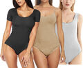 Damen Body Overall Kurzarm Spaghetti Ärmellose PLaysuit Bodysuit Unterwäsche