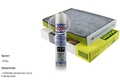 MANN-Innenraum-Filter+Liqui Moly Klima-Reiniger für Dacia Lodgy Dokker BFM_ T32