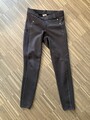 WinterReithose, Schockemöhle, Braun Grau, Größe 36 , Leggins ￼￼