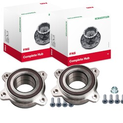 2X FAG RADLAGER-SATZ VORNE HINTEN PASSEND FÜR PORSCHE CAYENNE VW TOUAREG