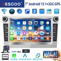 Für Opel Astra H Corsa C D Tigra DAB+ 32G Android 13 Carplay Autoradio GPS NAVI