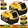 8,0Ah Akku Für DeWalt 18V XR Elektrowerkzeug Li-Ion Batterie DCB182 DCB184 XJ