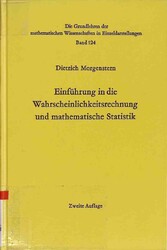 Einführung in die Wahrscheinlichkeitsrechnung und mathematische Statistik. Die G