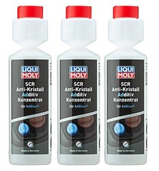 LIQUI MOLY SCR Anti-Kristall Additiv Konzentrat für Dieselmotoren 3x250 ml 21898