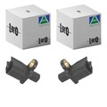 2X ABAKUS ABS-SENSOR RADDREHZAHL HINTEN passend für FORD C-MAX FOCUS GALAXY GRAN