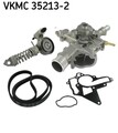 Wasserpumpe + Keilrippenriemensatz SKF VKMC 35213-2 für MERIVA X01 CORSA OPEL