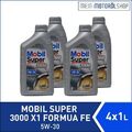 Mobil Super 3000 X1 Formula FE 5W-30 4x1 Liter = 4 Liter