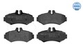 MEYLE Bremsbelagsatz Scheibenbremse 025 230 2118 für MERCEDES VW KLASSE SPRINTER