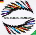 Kugelschreiber Kuli Druckkugelschreiber 10 Farben verschiedene Mengen bis 200
