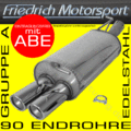 EDELSTAHL AUSPUFF FÜR VW GOLF 5 1.4 1.4 FSI+TSI 1.6+FSI 1.9 TDI 2.0 FSI+SDI+TDI