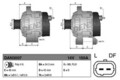 DENSO DAN3007 Generator für CITROËN,FIAT,LANCIA,PEUGEOT,SUZUKI,TOYOTA
