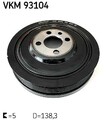 SKF Riemenscheibe, Kurbelwelle  u.a. für AUDI, DODGE, FORD, JEEP, SEAT, SKODA