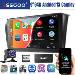 Für Mazda 3 BK 2003-2009 64G DAB+ Autoradio Carpaly Android13 GPS Navi WIFI Kam
