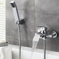 Badewannenarmatur Duschset Wasserfall Wasserhahn Bad Duscharmatur Duschschlach
