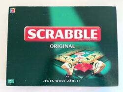 Scrabble Original von Mattel Brettspiel Gesellschaftsspiel Super Zustand
