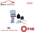 GELENK ANTRIEBSWELLE PAAR FAG 771 0344 30 2PCS A FÜR SKODA OCTAVIA II