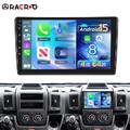 DAB+ 4+64GB Android 15 Autoradio Carplay GPS NAVI Für Fiat Ducato Citroen Jumper