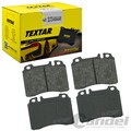 TEXTAR BREMSBELÄGE VORNE passend für MERCEDES E-KLASSE W124 C124 A124