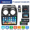 4+64G Für Nissan Qashqai J10 2007-2015 Autoradio Android 13 RDS GPS Navi Carplay