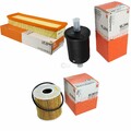 MAHLE / KNECHT Kraftstofffilter KL 248 Luftfilter LX 3245 Ölfilter OX 339/2D