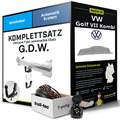 Anhängerkupplung abnehmbar für VW Golf VII Kombi +E-Satz Set NEU