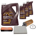 FEBI BILSTEIN Inspektionspaket 8L MANNOL Energy Formula PD 5W-40 für BMW X5