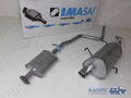 IMASAF Auspuffset ab Kat für Alfa 156 Twin Spark 1.6 1.8 2.0 2000-2006 | MSD+ESD