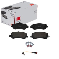 NK BREMSBELÄGE + WARNKONTAKT VORNE passend für MERCEDES GLK-KLASSE X204