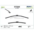 1x Valeo Scheibenwischer Set vorne für Nissan NV300 X82 Primastar Opel | 828250
