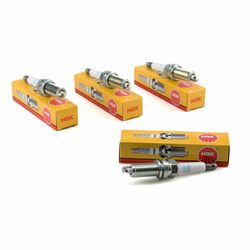 4x NGK 5942 LZKAR7B Zündkerze für RENAULT CLIO 2 3 4 KANGOO TWINGO 1 2 3 1.2 16Vauch für DACIA LOGAN I II SANDERO I II 1.2 75 PS