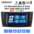 Android 13 Carplay Autoradio DAB+ für Benz E Klasse W211 E200 E300 Kamera 2+32G