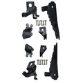2 x YOU.S Scheinwerfer Halter VORNE L + R für Renault Megane IV Stufenheck 