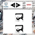 2x ORIGINAL® Corteco Wellendichtring, Differential für Renault 4 16 5 6 17 15
