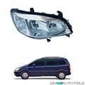Hauptscheinwerfer Frontscheinwerfer rechts H7/HB3 für Opel Zafira A (T98)