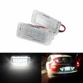 2x Canbus Kennzeichen Beleuchtung Lampen für Ford Fiesta Focus S-MAX Kuga Mondeo
