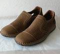 RIEKER Herren Slipper Halbschuh Leder beige Gr 40 41 42 43 44 45 46 NEU