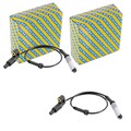 2X SNR ABS-SENSOREN VORNE PASSEND FÜR BMW 3 Z3 LINKS+RECHTS | ASB150.07