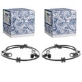2X VEMO ABS-SENSOR RADDREHZAL HINTEN passend für FORD B-MAX FIESTA TOURNEO