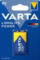 4 x 9V-Block 4922 Varta Longlife Power ex.High Energy E-Block 6LR61 Batterie