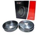 2X MAXGEAR 252mm BREMSTROMMELN HINTEN PASSEND FÜR VW TRANSPORTER LINKS+RECHTS |