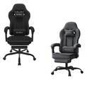 Gaming Stuhl ergonomische Drehstuhl Gaming Sessel 150kg Belastbarkeit Tech-Stoff