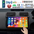 Für SUZUKI SWIFT III 2003-2010 Autoradio Android Navi GPS WIFI BT Carplay 4+64G