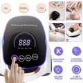 168W LED UV Nagel Lampe Gel Lichthärtungsgerät Sensor Nageltrockner + 4Timer