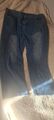 Gr  46 (2XL) Voll BaumwollJEANS HOSE BLAU Mit Waschung.