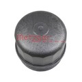 1x Deckel, Ölfiltergehäuse METZGER 2370033 passend für BMW